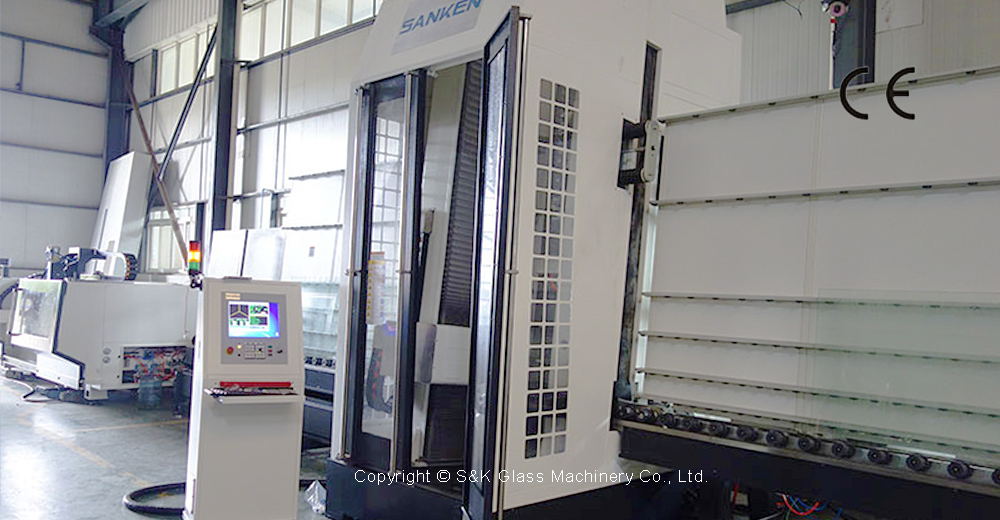 SANKEN Vertical 5-Axis CNC Glass Drilling & Milling Center (SKDM-CNC-2030V)