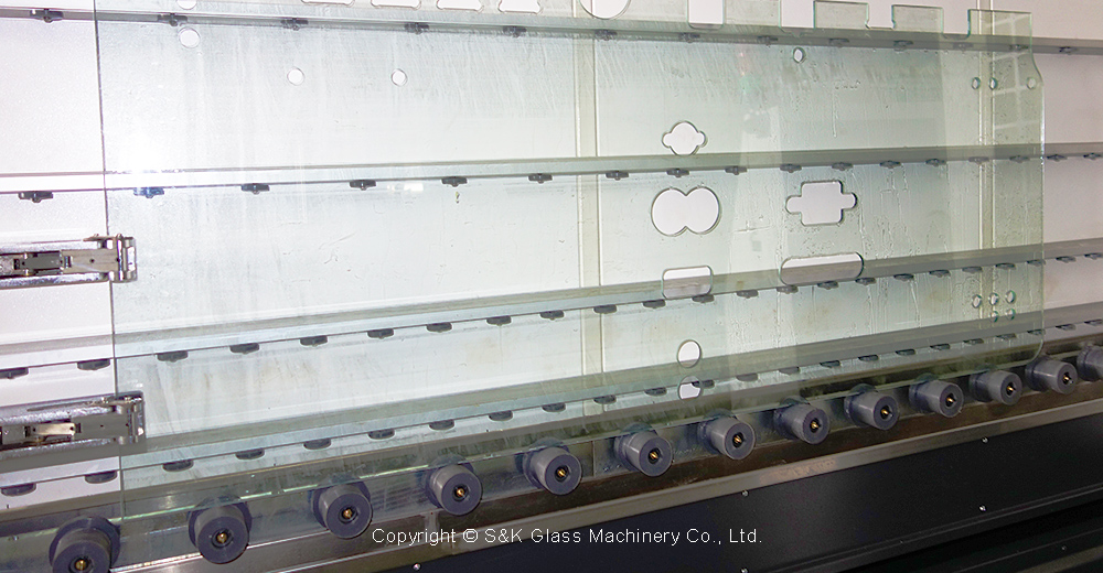 SANKEN Vertical 5-Axis CNC Glass Drilling & Milling Center (SKDM-CNC-2030V)