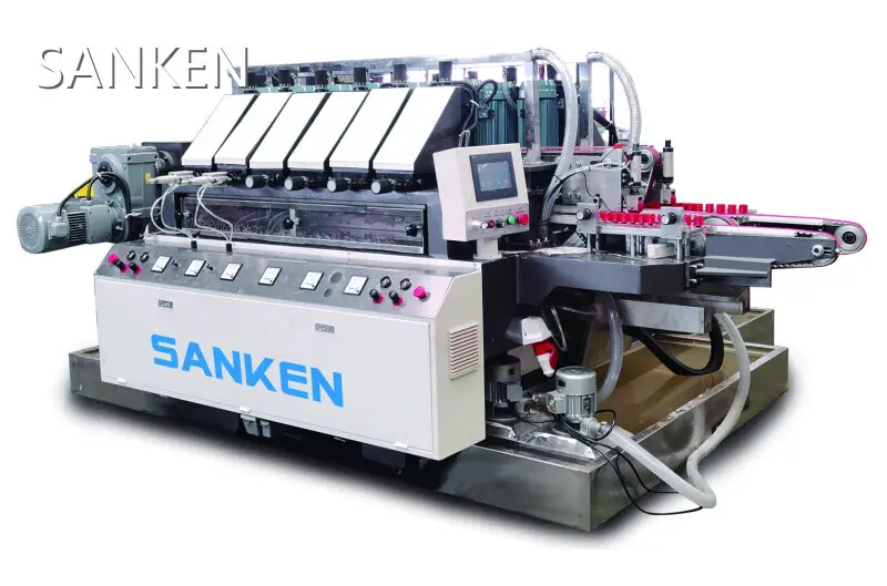 SANKEN Glass Straight Line Round Edging Machine