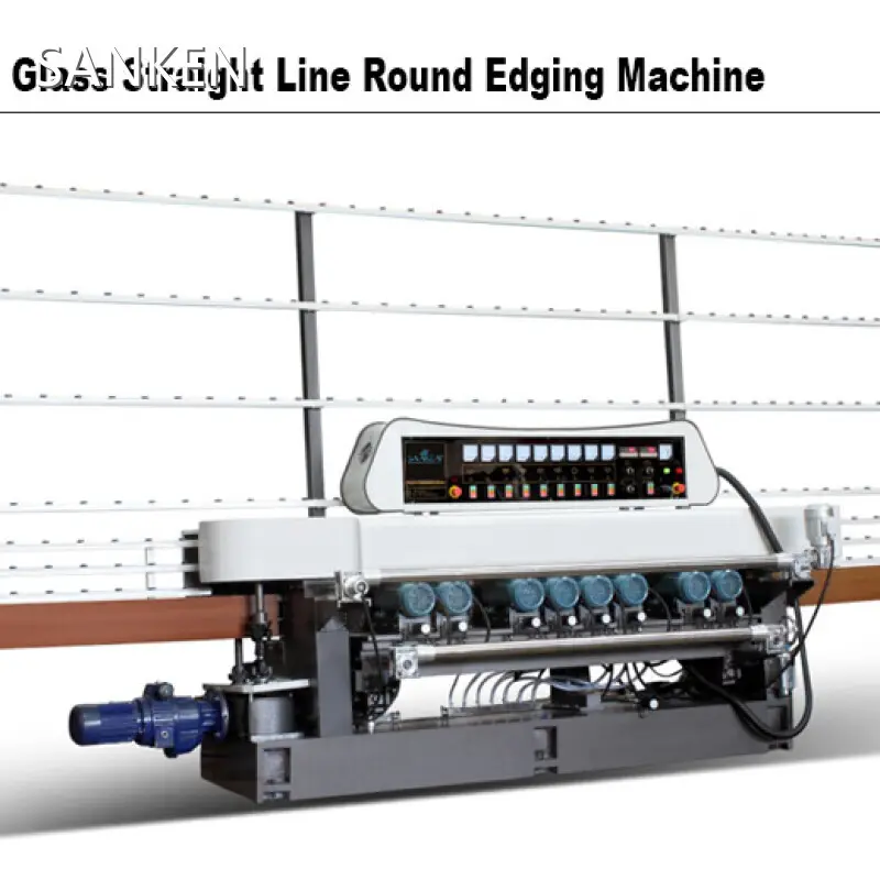 SANKEN Glass Straight Line Round Edging Machine SKR-6