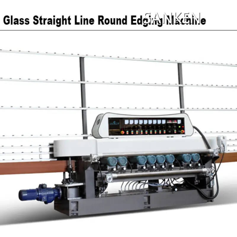 SANKEN Glass Straight Line Round Edging Machine SKR-6