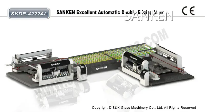 Sanken Glass Straight Line Double Edging Line