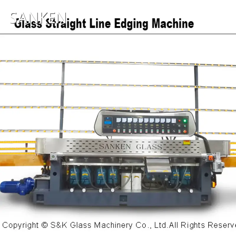 SANKEN Glass Straight Line Edging Machine