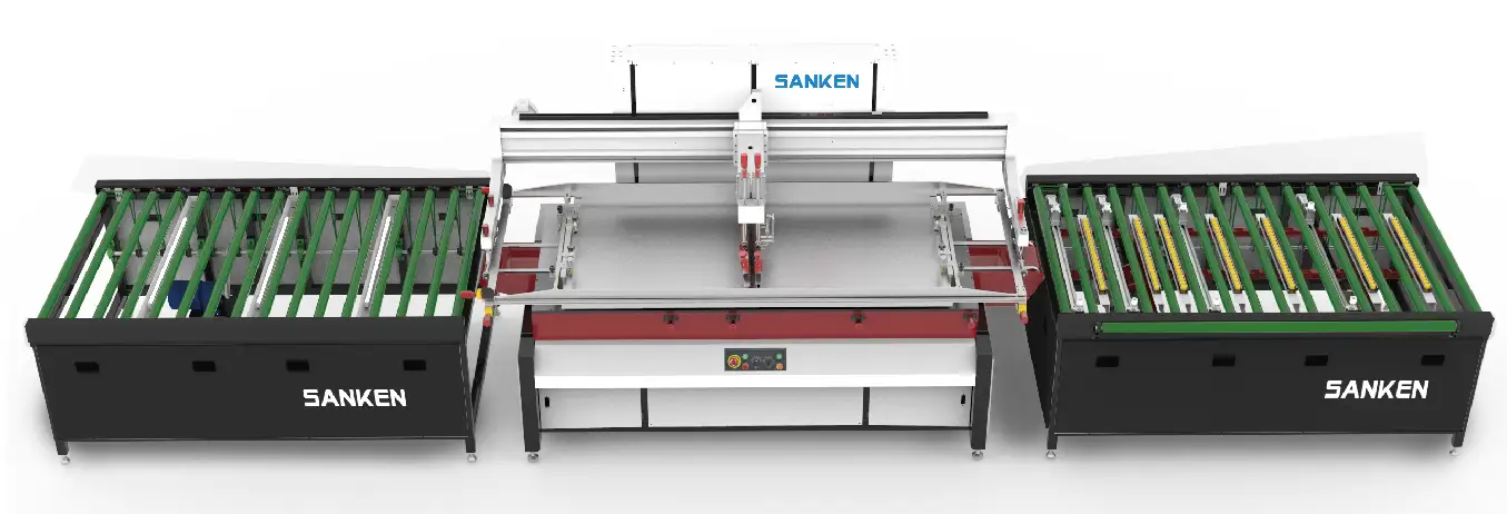 Single-Arm Glass Screen Printing Line