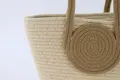 Crochet Cotton Tote Bag by BasketGem 6