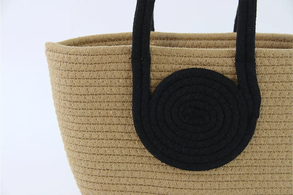 Crochet Cotton Tote Bag by BasketGem 4