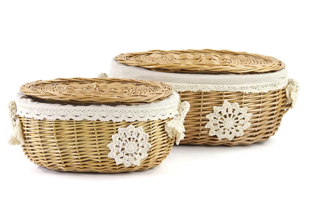 Wholesale Willow Storage Trays by BasketGem 7