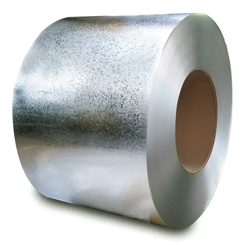 Bobina de acero galvanizada con lentejuelas grandes de zinc para techos - Longxing Steel 1