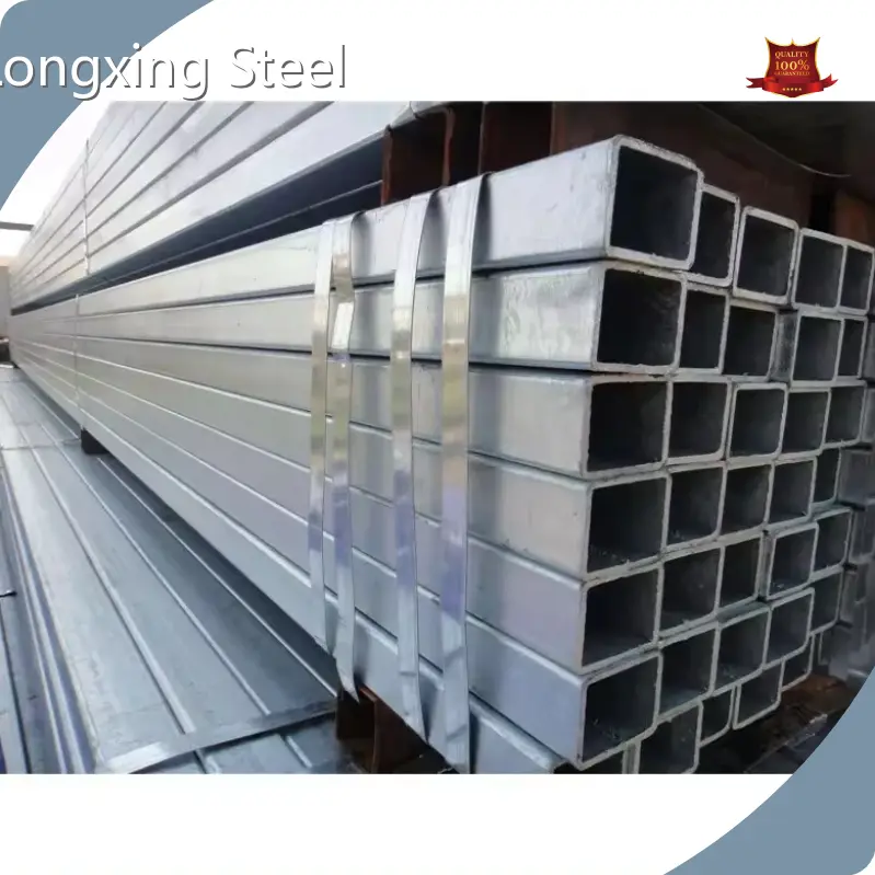 2 Square Galvanized Steel Tube ±1% Regular Spanglemade in China 1
