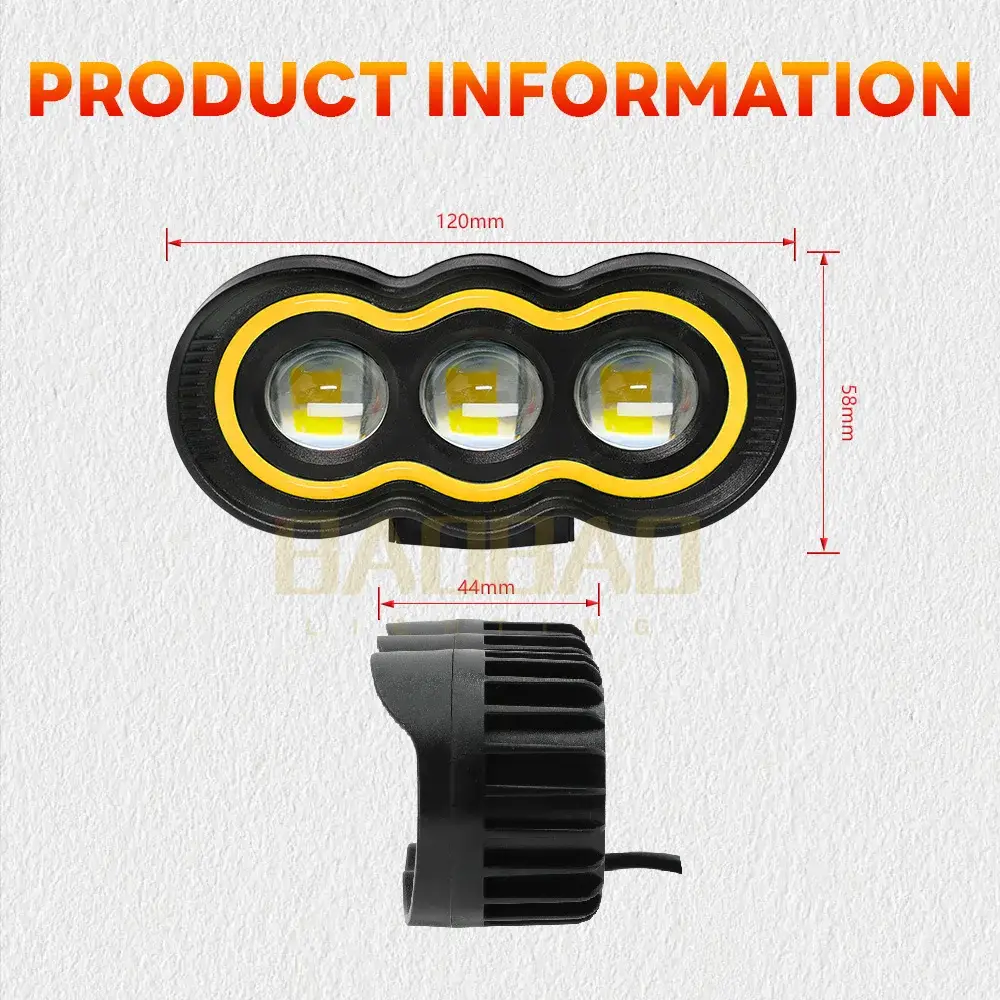 Motorcycle Fog Lights New Amberdirectly Sale 4