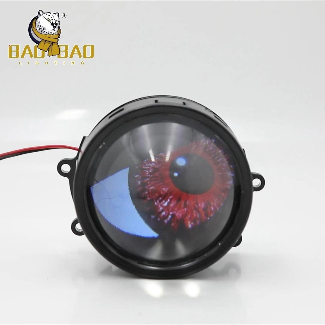 BAOBAO شاشة العين الشيطانية الغمزة وامضة الشاشة LED المصباح الأمامي العين BB1987 1