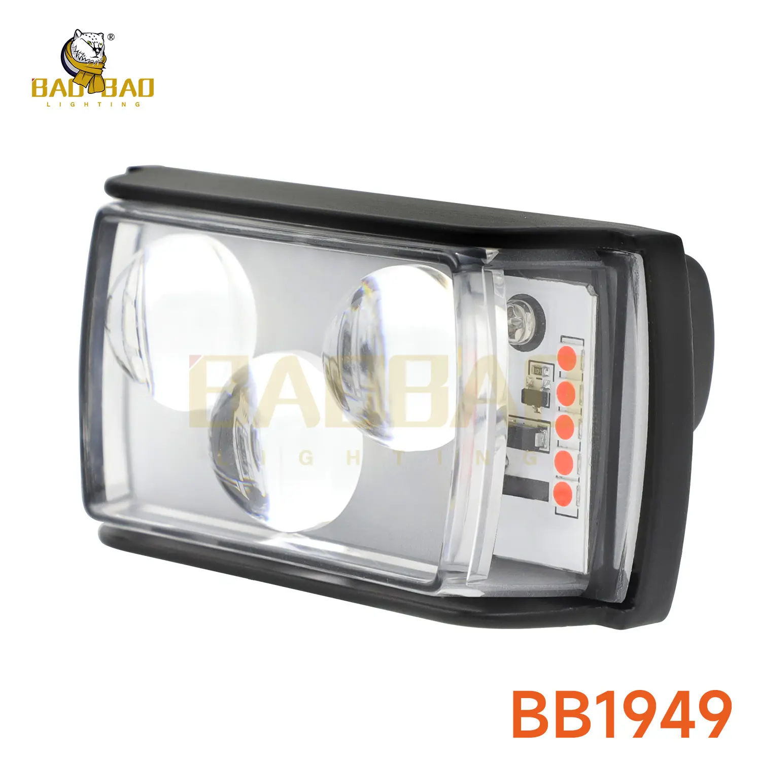 Car Led Light Headlight White Yellow Red Ring Blue Ring by Baobao Lighting 4