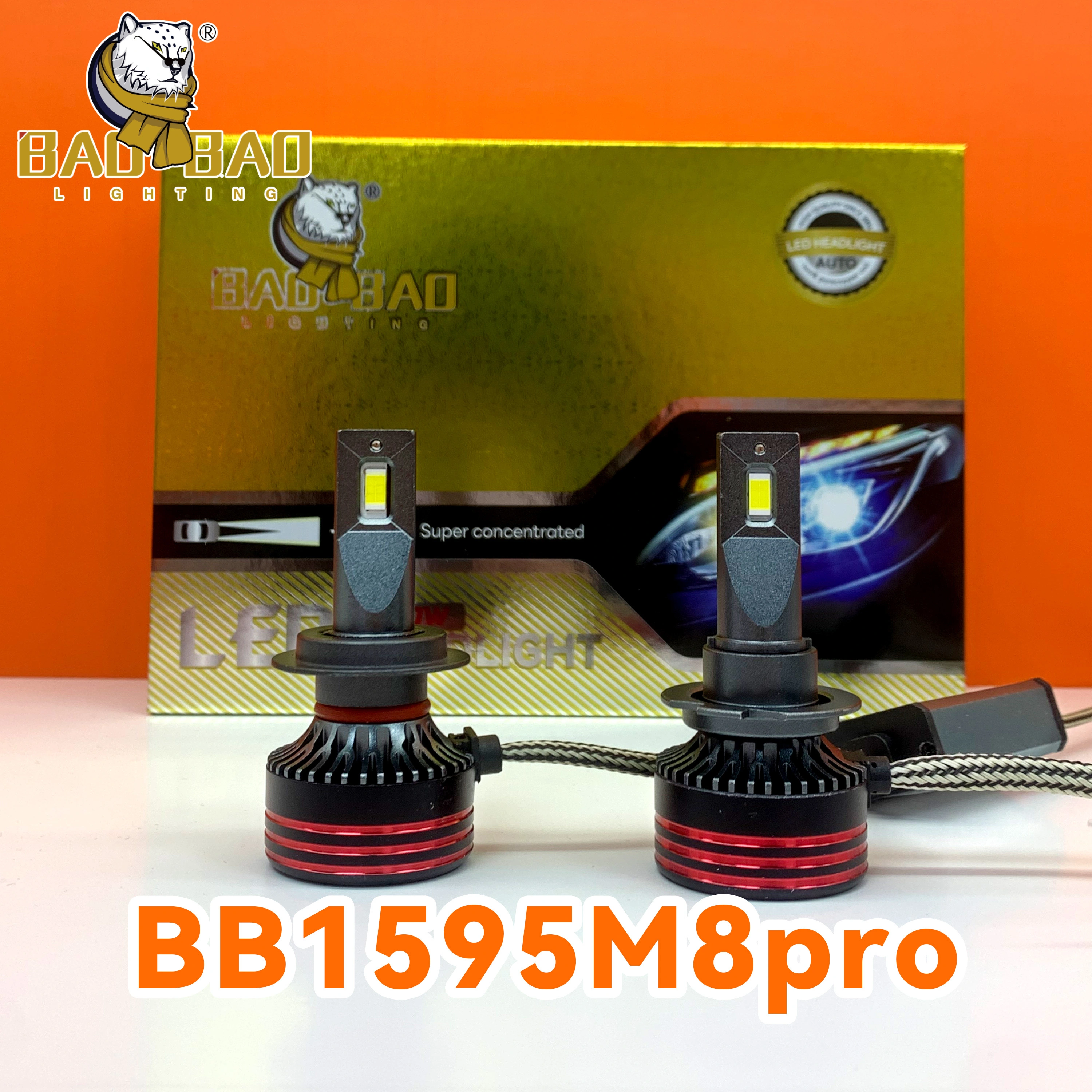 70W 85V M8 Pro 2 Copper Universal Car Led Headlight Bulb High Brightness 1