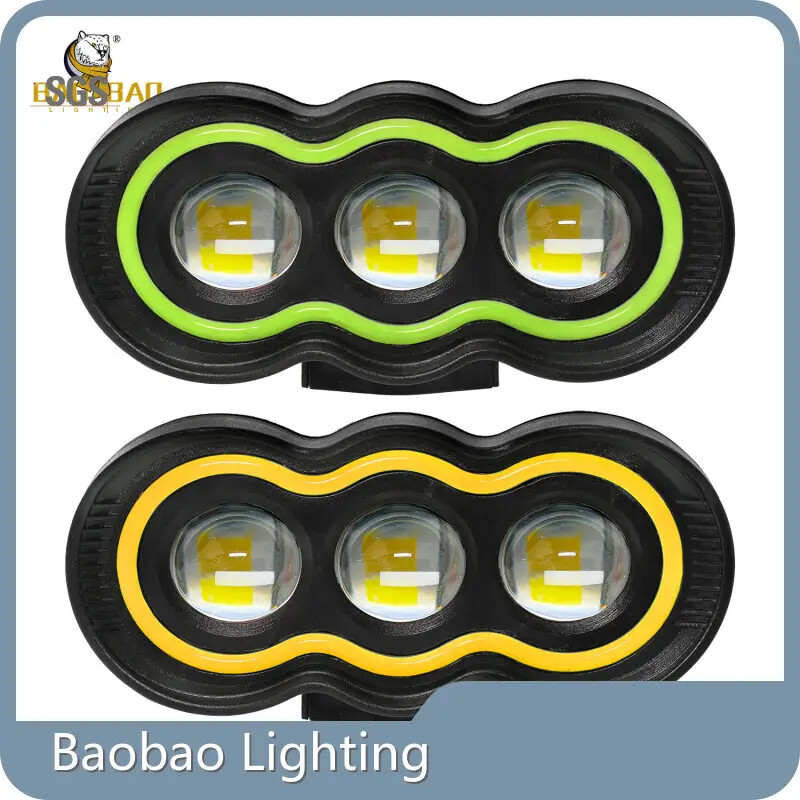 Motorcycle Fog Lights New Amberdirectly Sale 1