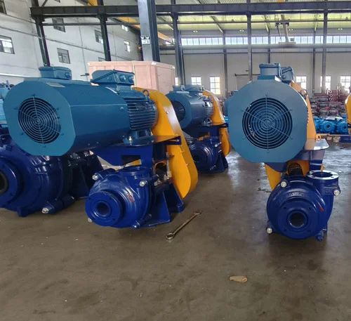 SH50C (3×2C-AH) slurry pump，connect with WEG variable frequency motor 1
