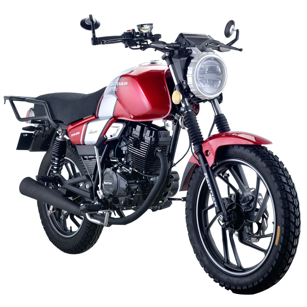 Производитель мотоциклов Baotian V5 с круглой фарой для продажи мотоцикла 1