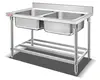 WANCHU Stainless Steel Double Commercial Sink Modernmanufacturing 3