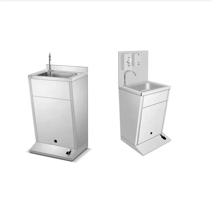 Foot Wash Basin Portable Industrial Restaurant Stainless Steel JTX-03 1