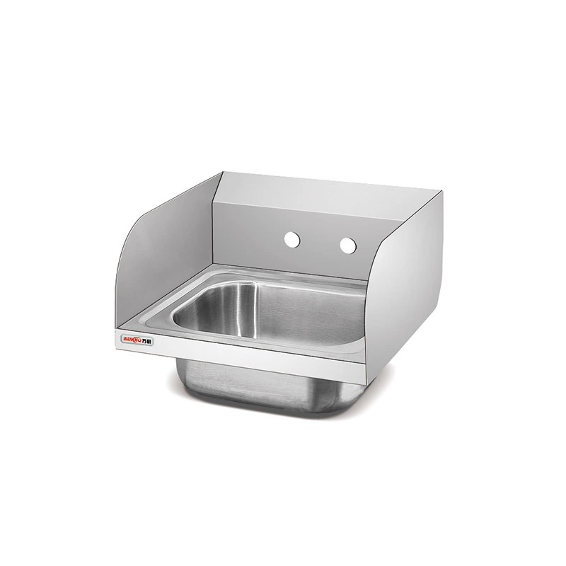 Fregadero de acero inoxidable americano para colgar en la pared, lavamanos portátil para cocina comercial, fregaderos industriales pequeños 1