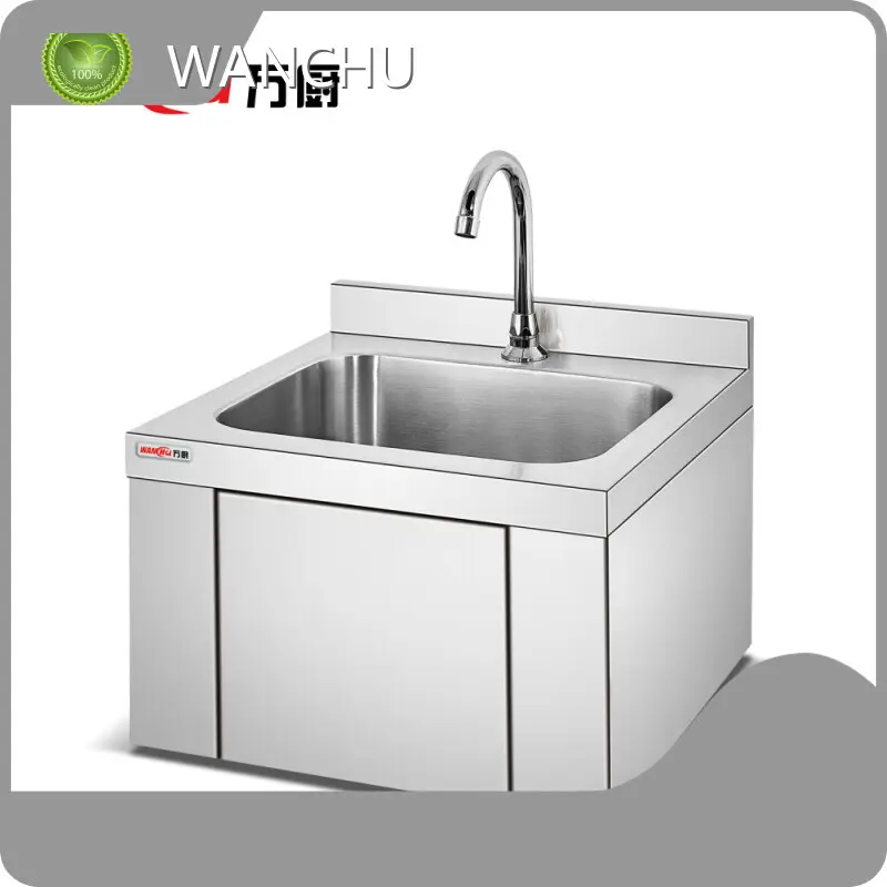 WANCHU Kitchen Sink Manufacturer 400*400*(260+40) Mm Kitchen Sink Manufacturerfactory Direct Supply 1