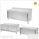 Safe to Usestainless Steel Kitchen Table 1200*800*800mm Base Cabinets 1