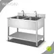 Commercial Stainless Steel Sink Manufacturers Stainless Steel 201/304factory Direct Supply 1