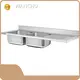 Factory Direct Top Mount Stainless Steel Farmhouse Sink Supplier 1