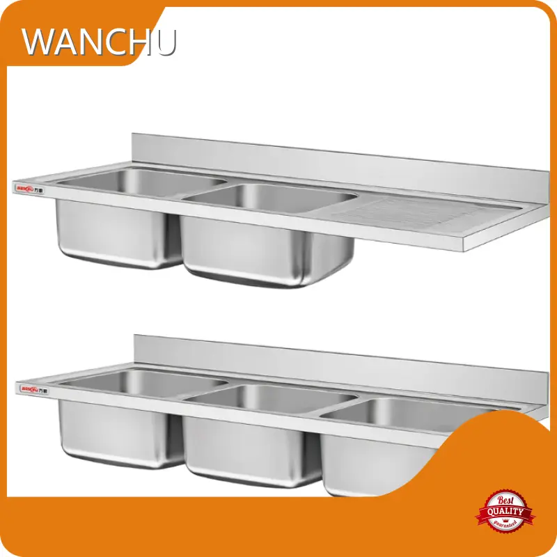 WANCHU Stainless Steel Kitchen Sink Manufacturers Stainless Steel 201/304series 1