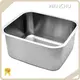 WANCHU Stainless Prep Table with Sink Silverwith Good Price 1