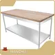 Stainless Steel Table with Cutting Board Top Industrialfactory 1