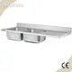 Reliable Stainless Steel Top Mount Sink 1