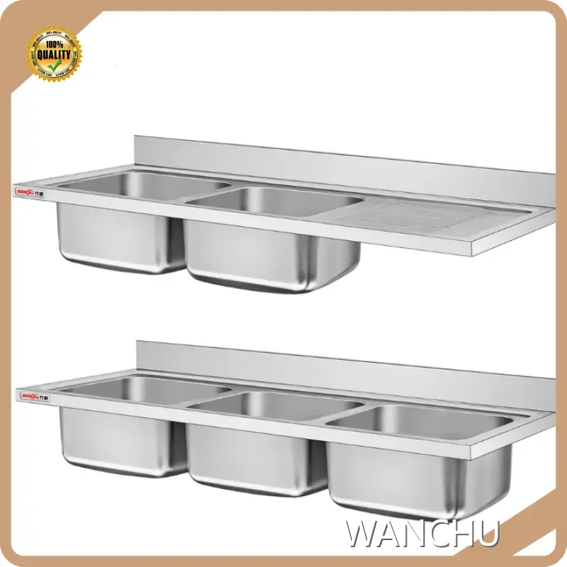 Durable Ss Kitchen Table with Sink Company 1