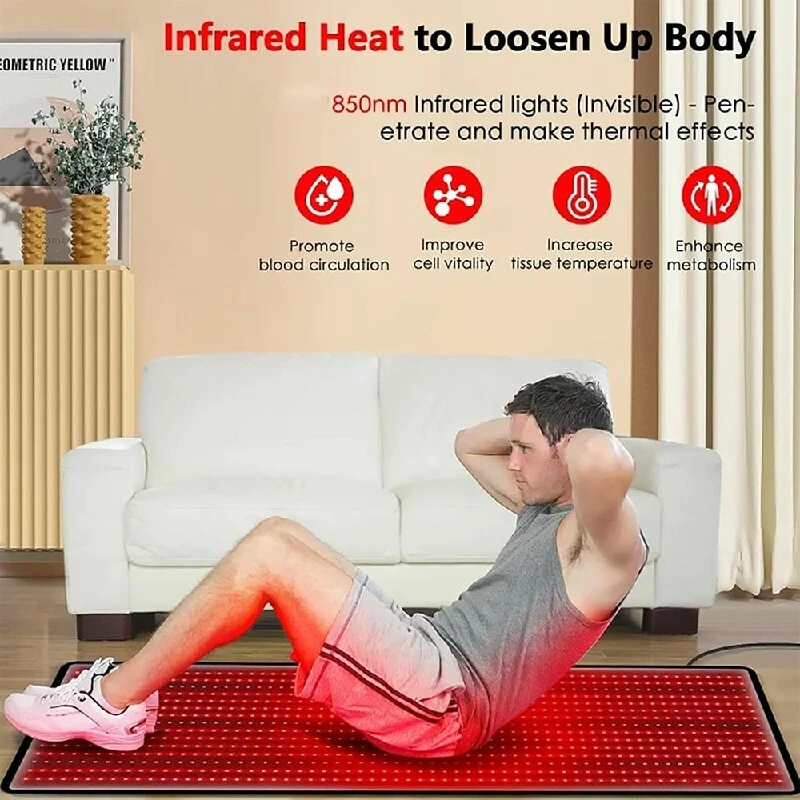 padryothérapie rouge iluxred 160 cm pour le sommeil pliable ilux-rm-1260 1