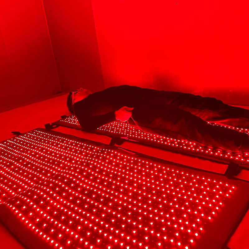 660 850nm Large Size Full Body Therapy Mat 160cm 180cm LED Red Light Bag for Head Body Health Care Sleep & Infrared Bed Mat 8