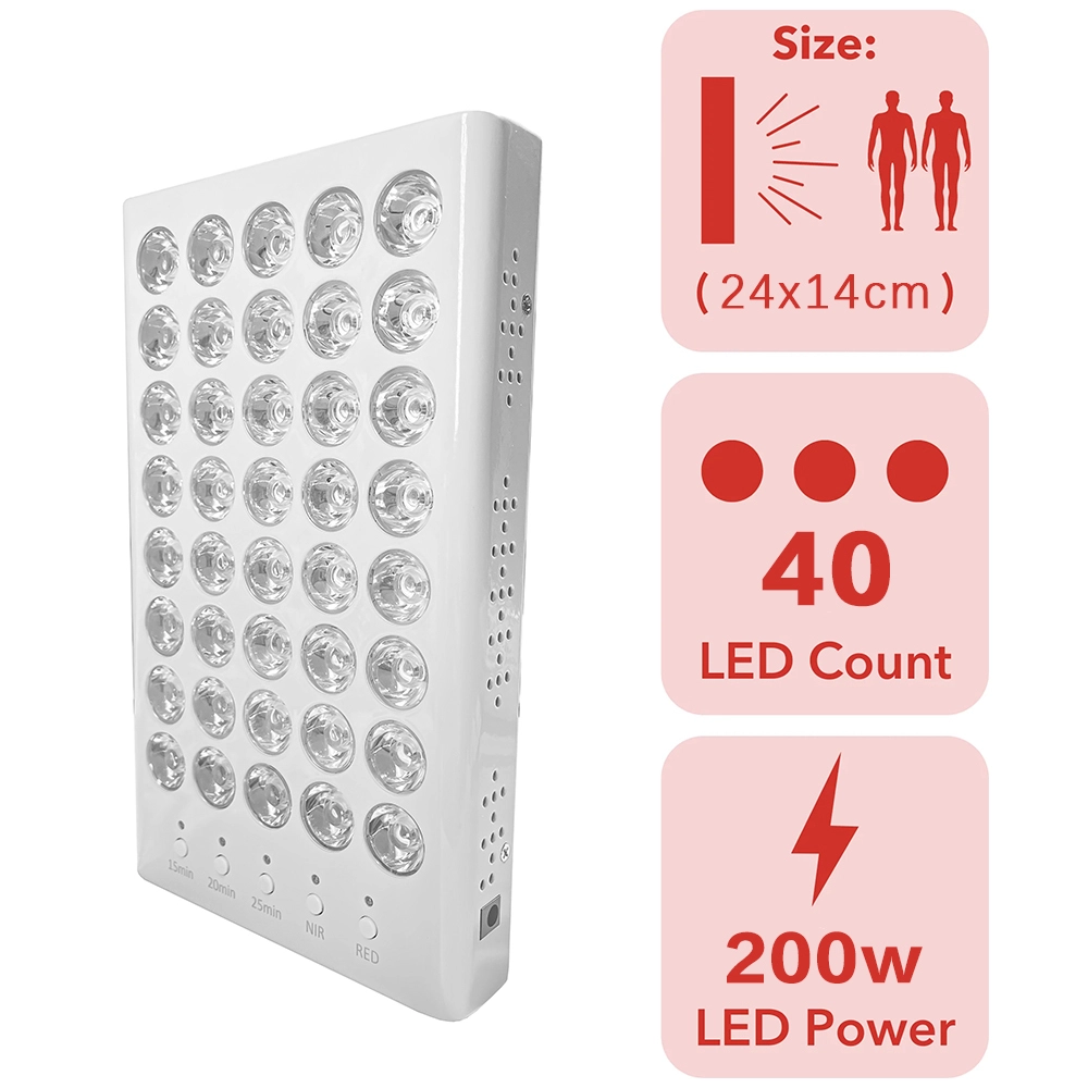 Iluxred 200W LED -lichttherapie Roodlicht x200 1
