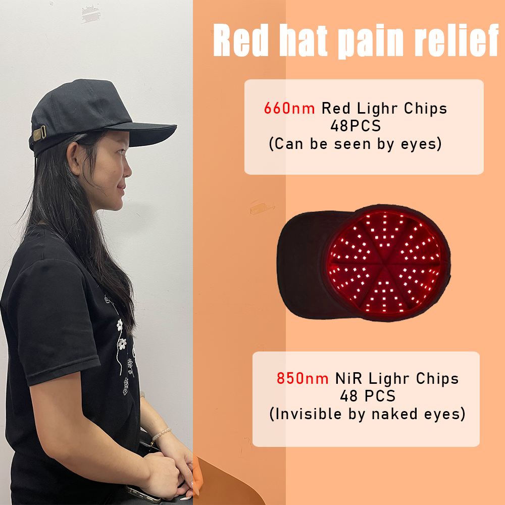 iLUXRED 96pcs infrared caps led light hat for hair growth iLUX-RH-96 3