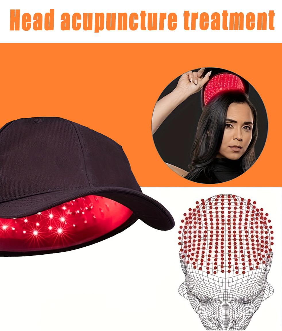 iLUXRED 96pcs infrared caps led light hat for hair growth iLUX-RH-96 5