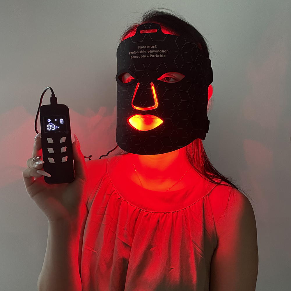 iLUXRED MASK-01 240PCS Red LED Mask 5W Red Light Therapy Face Mask Efficacy 1