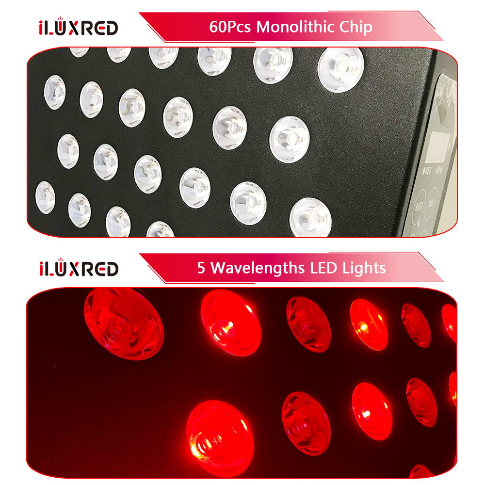 iLUXRED X300-2 5 Wavelengths Red Light Therapy Wholesale Red Light Therapy for Face 8