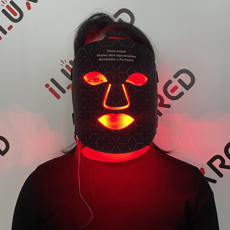 iLUXRED MASK-01 240PCS Red LED Mask 5W Red Light Therapy Face Mask Efficacy 3