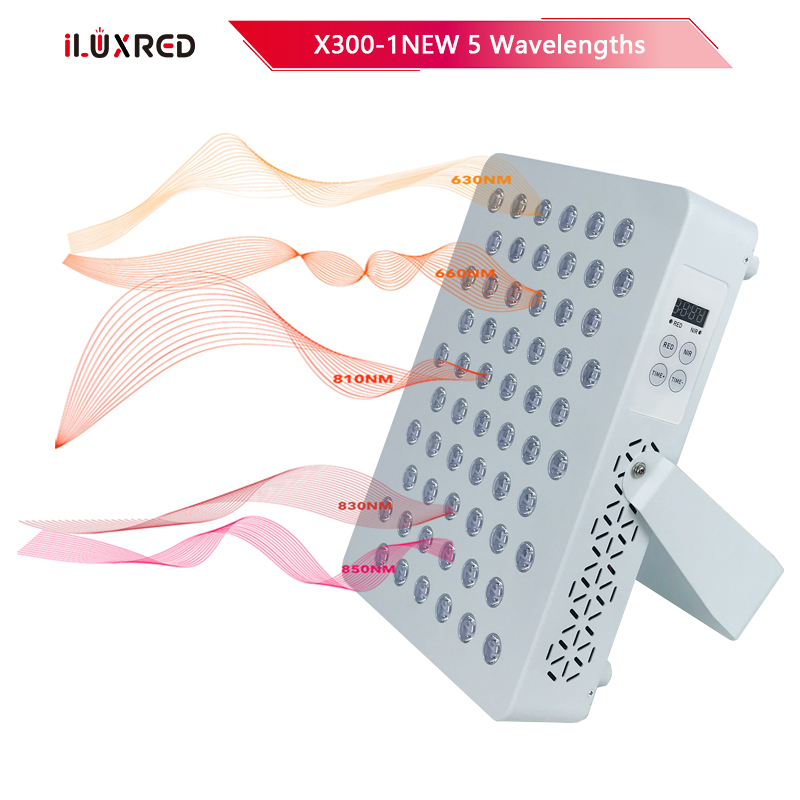 iLUXRED X300-1NEW 300w Full Body Panels 5 Wavelength Red Light Therapy Panel Reviews 660nm 850nm 5
