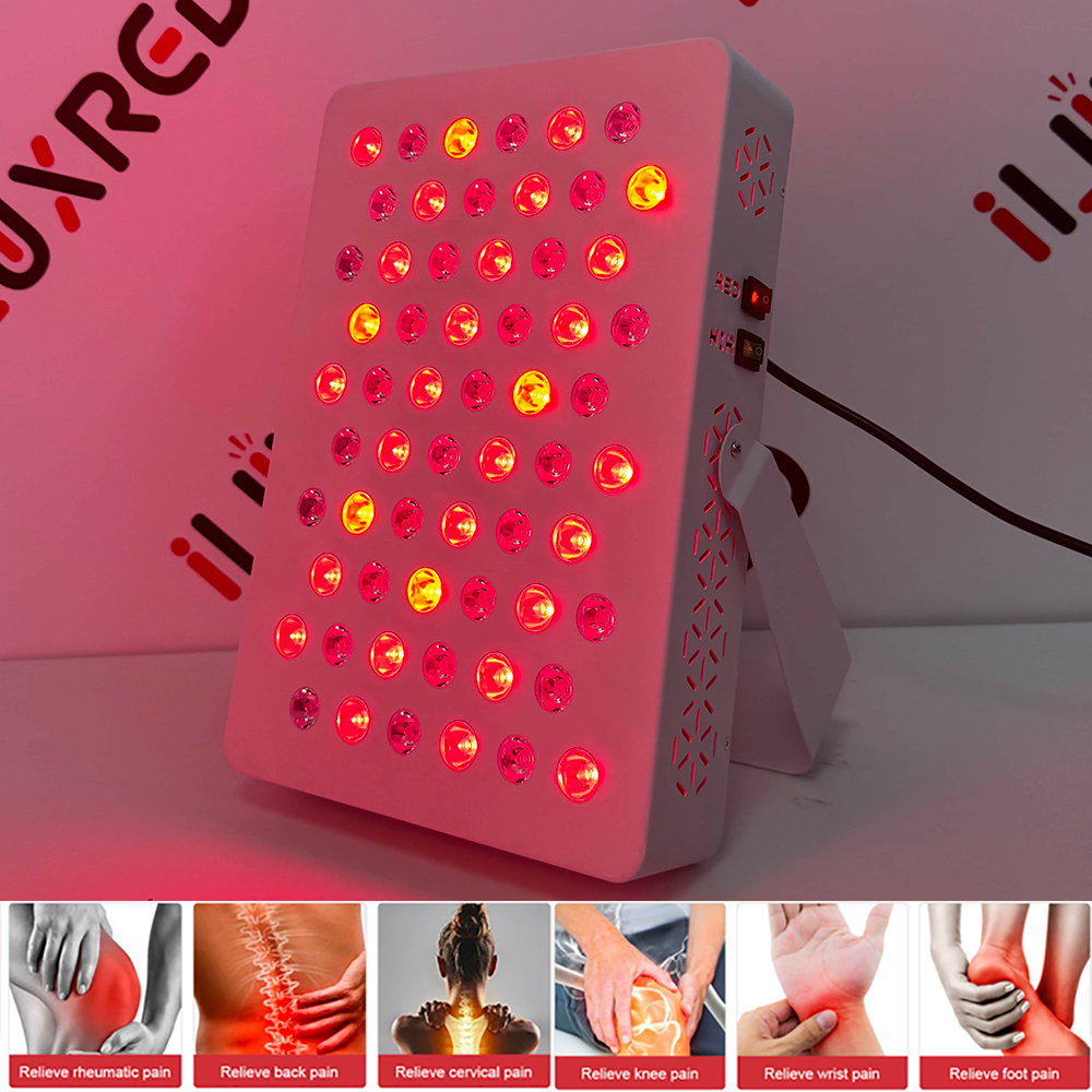 iLUXRED 300W 5 longitudes de onda Luz antes y después de la terapia de luz infrarroja Beneficios para la piel 1