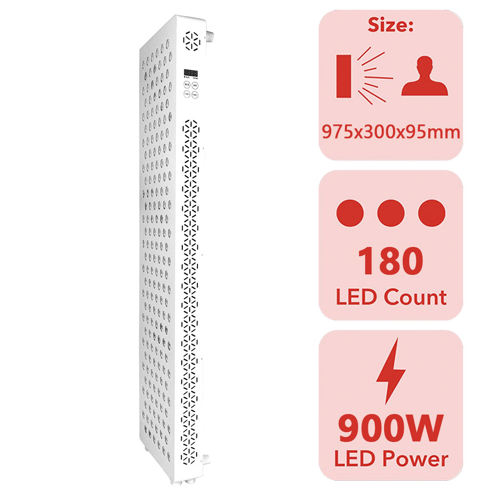 iLUXRED X900NEW Los mejores productos de terapia de luz roja de 900 W para el hogar Luz de terapia de luz roja de 5 longitudes de onda 3