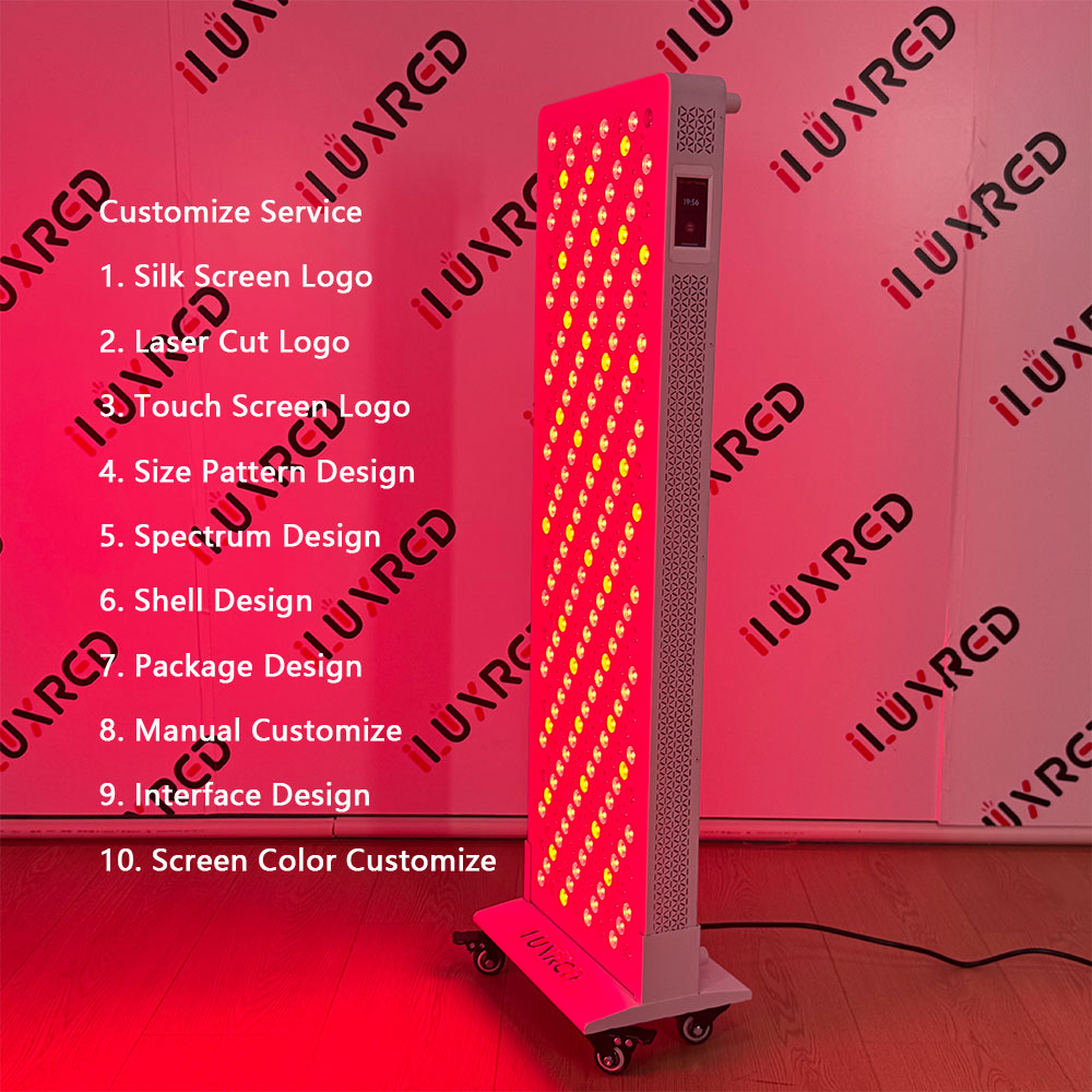 Fabricantes de terapia de luz roja iLUXRED Terapia de luz roja de 7 longitudes de onda después de la microaguja 2