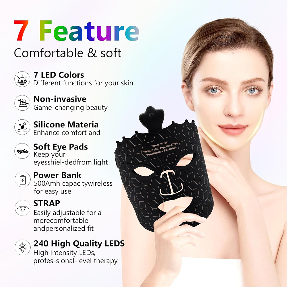 iLUXRED Red Light Therapy Mask Company LED Red Light Mask MASK-04 6