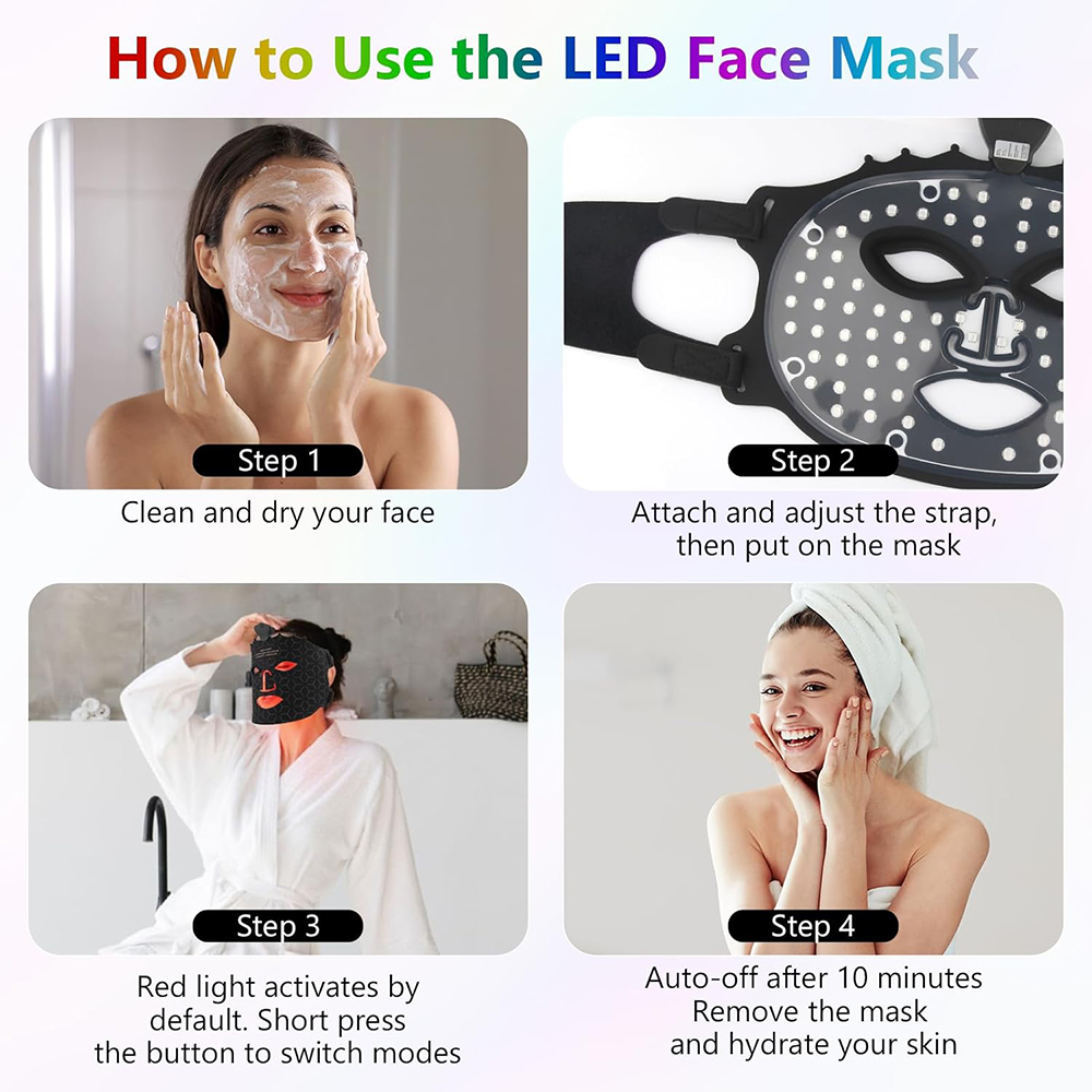 iLUXRED Red Light Therapy Mask Company LED Red Light Mask MASK-04 9