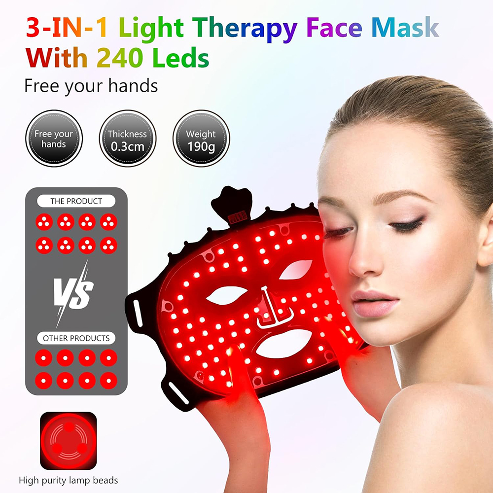 iLUXRED Red Light Therapy Mask Company LED Red Light Mask MASK-04 10