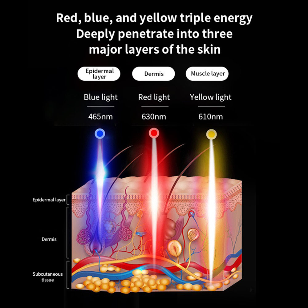 iLUXRED Portable Microcurrent Skin Beauty Tightening Roller Home Use Face Lifting Slimming Device Small 5