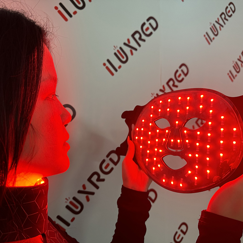 iLUXRED Red Light Therapy Skincare Before and After Red Light Therapy Face 5