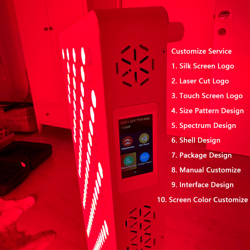 Potente panel de terapia de luz roja infrarroja Terapia de luz infrarroja de cuerpo completo Alivio del panel de terapia de luz roja 2